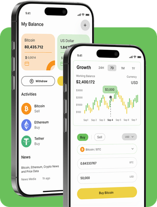 CapBit trading platform with live market data